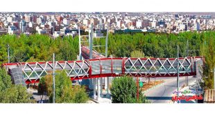 پل هوایی خیابان عطار شاهین شهر