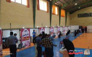 اولین مرکز تجمیعی واکسیناسیون شاهین شهر افتتاح گردید