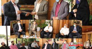 دیدار اعضای شورای اسلامی با شهردار شاهین شهر به مناسبت روز شهرداری ها
