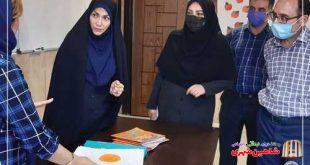 بانوان عضو شورای اسلامی شاهین شهر از فرهنگسرای دانش و خلاقیت بازدید کردند. / وب سایت شاهین شهری