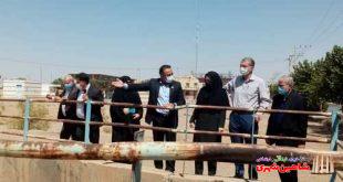بازدید میدانی منتخبین دور ششم شورای شهر در پیگیری ایمن سازی کانال های آب شاهین شهر
