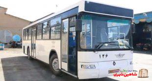 بازسازی سه دستگاه اتوبوس فرسوده ناوگان حمل و نقل شهرداری شاهین شهر