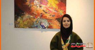 آثار هنری هنرمند شاهین شهری عسل شاه سیاه در نمایشگاه « مهرِ ماه » به نمایش درآمد.