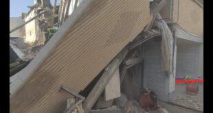 ریزش ساختمان مسکونی در اصفهان 4 نفر را در آوار گرفتار کرد!
