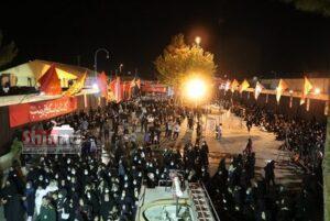 گردهمایی بزرگ شاهین شهری‌ها در شب تاسوعای حسینی (ع)