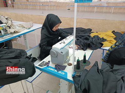 گام بلند کارآفرین شهرستان شاهین شهر و میمه در راه تولید پوشاک