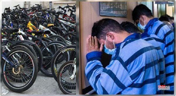دستگیری سارق حرفه‌ای دوچرخه و ۵ مال خر توسط پلیس شاهین شهر