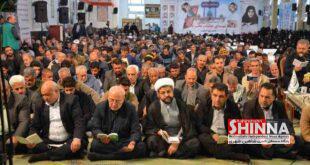طنین روحانی دعای ندبه از مصلی شاهین‌شهر در سراسر ایران