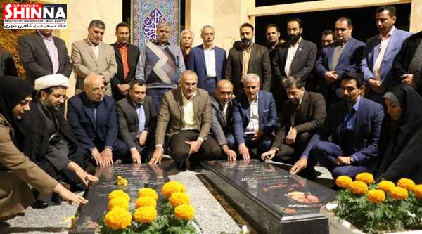 افتتاح گذرگاه ویژه یادمان شهدای گمنام در شاهین شهر اصفهان