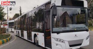 22 اتوبوس جدید به خطوط پر مسافر ناوگان حمل و نقل شاهین شهر اصفهان اضافه شد