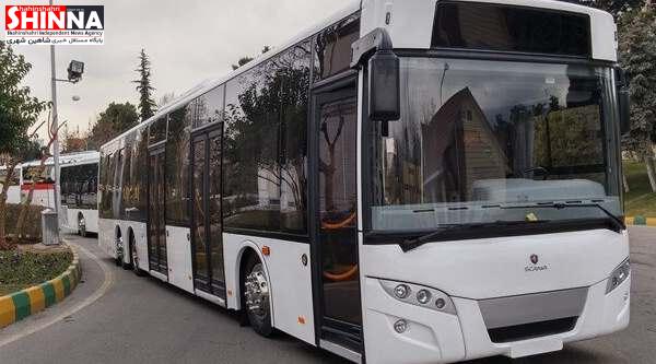 22 اتوبوس جدید به خطوط پر مسافر ناوگان حمل و نقل شاهین شهر اصفهان اضافه شد