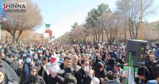 حضور بی نظیر مردم شاهین شهر در راهپیمایی 22 بهمن 1401 | +گزارش تصویری