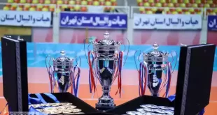 قهرمانی کشوری تیم والیبال اصفهان