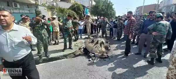 سقوط پهپاد ( سامانه افندی ) علت انفجار امروز صبح گرگان بوده است