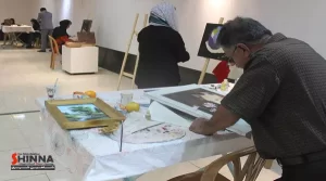 برگزاری شب نقاشی به مناسبت هفته فرهنگی شاهین شهر | 1402