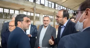 بازدید وزیر میراث فرهنگی از مجموعه تاریخی کارخانه « ریسباف » اصفهان