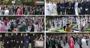 برگزاری همایش بزرگ بانوان به مناسبت روز جهانی یوگا در شاهین شهر