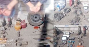 پلیس شاهین شهر سارقان گذری در بخش میمه را غافلگیر کرد | جانشین فرمانده انتظامی شهرستان شاهین شهر ، از دستگیری سارقان غیر بومی گذری به همراه کشف مقادیر زیادی اموال سرقتی، در بخش میمه این شهرستان خبر داد. | شینا - پایگاه خبری شاهین شهری