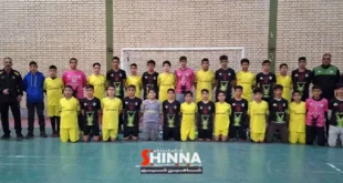 تیم هندبال خردسالان خمینی شهر در مصافی دوستانه همتای شاهین شهری خود را شکست داد