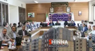 روند تکمیل و واگذاری پروژه‌های نهضت ملی مسکن در شورای مسکن شهرستان شاهین‌شهر و میمه بررسی شد