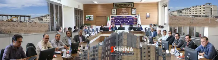 روند تکمیل و واگذاری پروژههای نهضت ملی مسکن در شورای مسکن شهرستان شاهینشهر و میمه بررسی شد