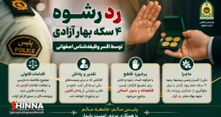 پلیس وظیفه شناس اصفهان رشوه 7 میلیاردی را رد کرد این رشوه برای جلوگیری از تشکیل پرونده یک متهم مواد مخدر پیشنهاد شده بود.
