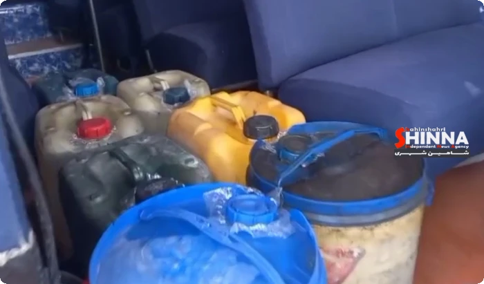 انهدام باند قاچاق سوخت در شاهینشهر و کشف ۲۲۰۰ لیتر گازوئیل قاچاق ؛ 4 قاچاقچی دستگیر شدند