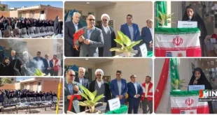 زنگ مهر همراه با تجدید میثاق با شهدا در مدارس گزبرخوار نواخته شد؛ دبیرستان دخترانه حاج محمدرضا سلیمی