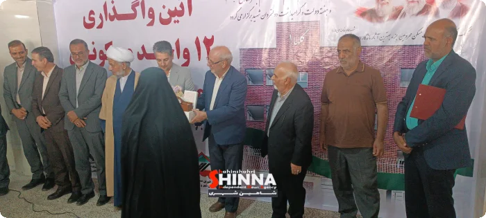 صاحبخانه شدن 12 احسان پذیر شهرستان شاهین شهر در هفته دولت ؛ هدف گذاری ساخت 3000 مسکن حمایتی